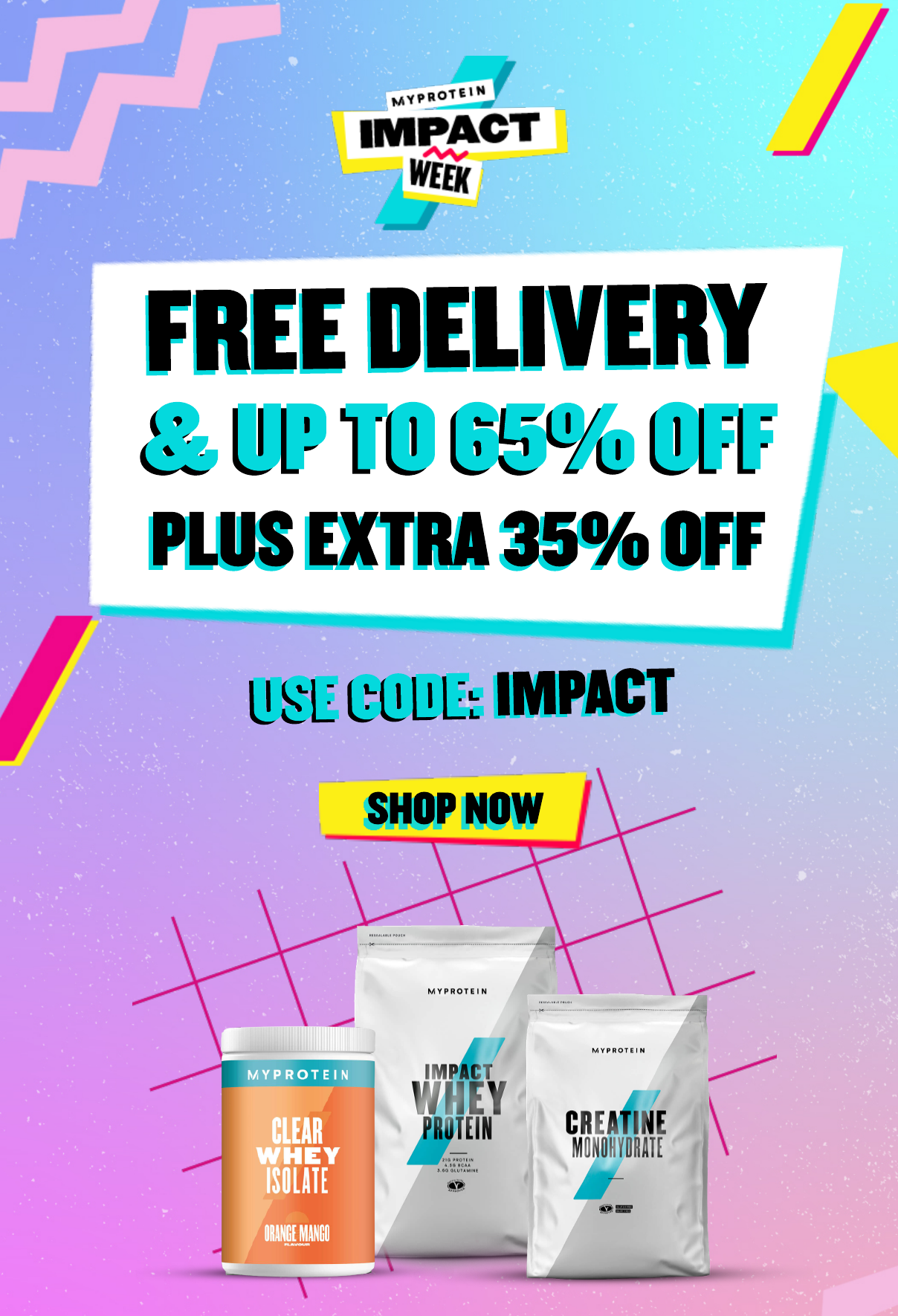 Up to 65% off + FREE Delivery