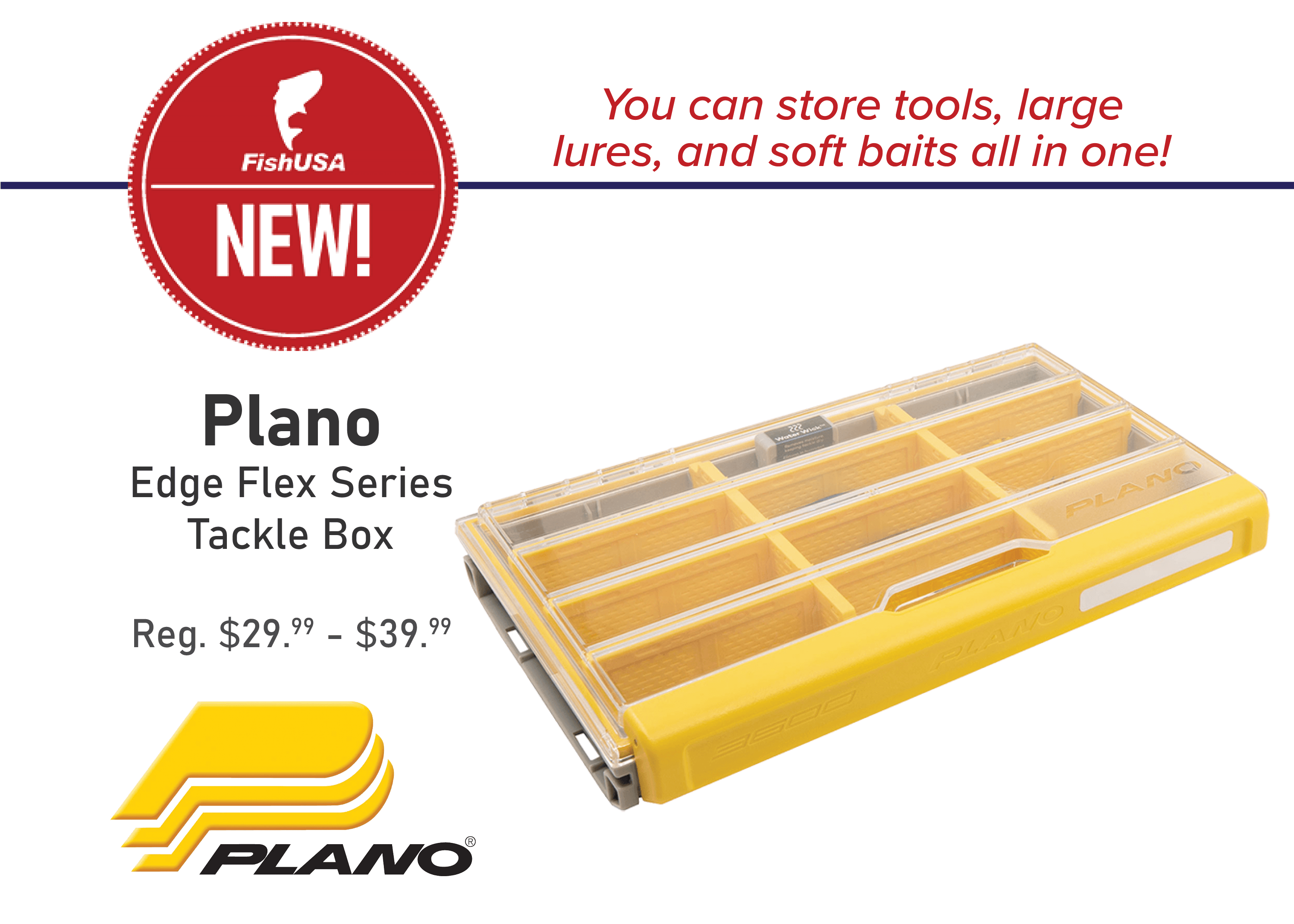 Plano Edge Flex Series Tackle Box
