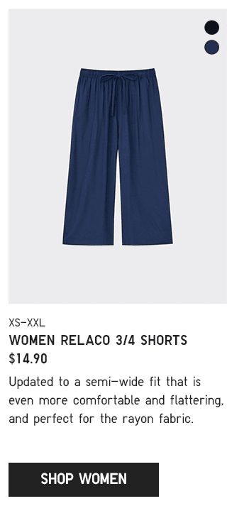 PDP6 - WOMEN RELACO 3/4 SHORTS