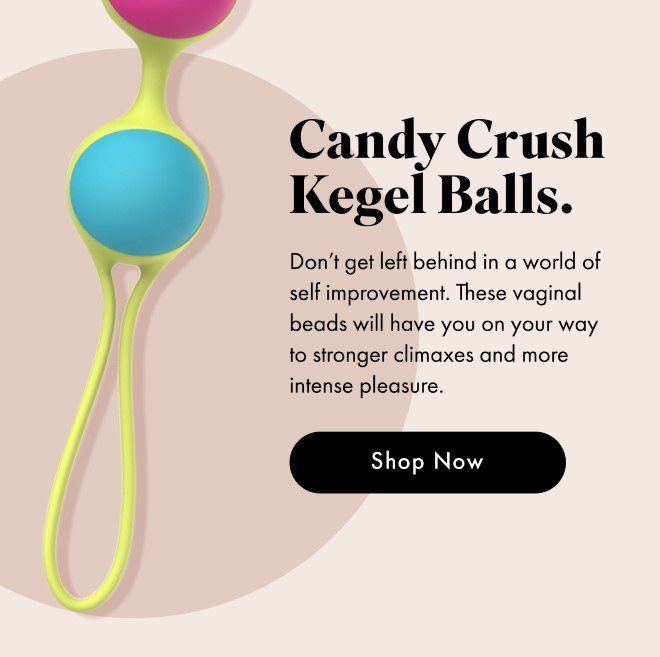 Candy Crush Kegel Balls