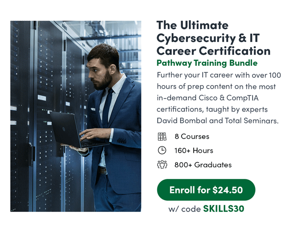 The Ultimate Cybersecurity & IT Career Certification Pathway Training Bundle