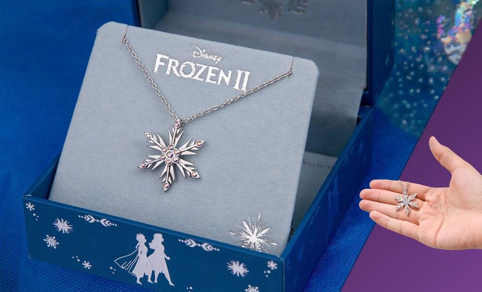 Disney’s Frozen 2 Crystal Snowflake Pendant (RockLove Jewelry)