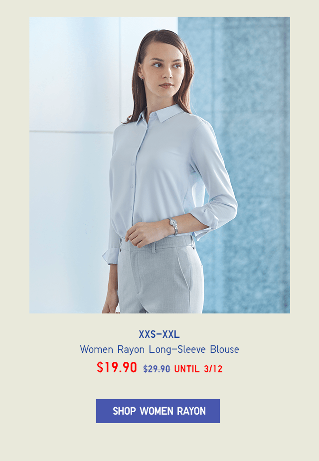 PDP6 - WOMEN RAYON LONG-SLEEVE BLOUSE