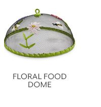 Floral Food Dome