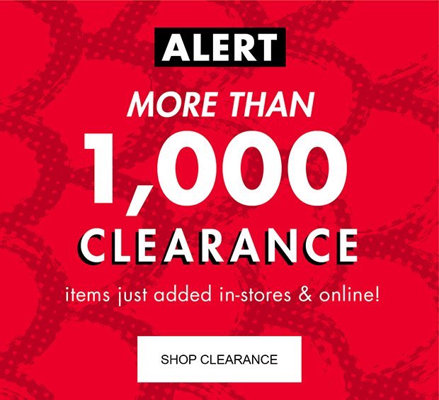 SHOP CLEARANCE