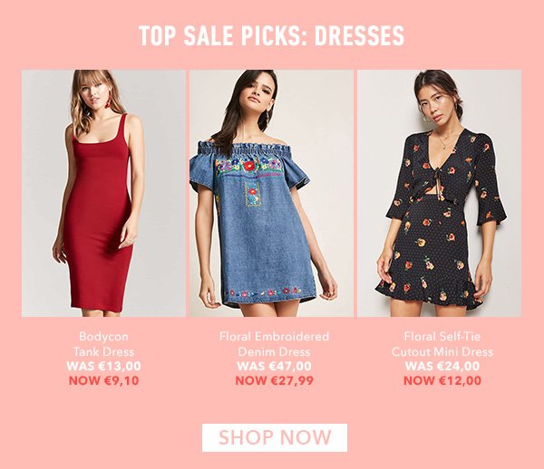 TOP SALE PICKS: DRESSES
