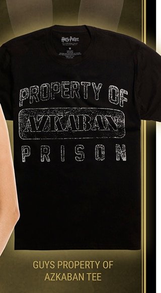 Guys Property of Azkaban Tee