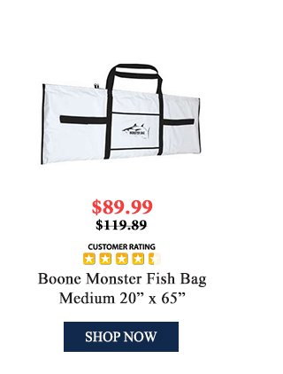 Boone Monster Fish Bag Medium