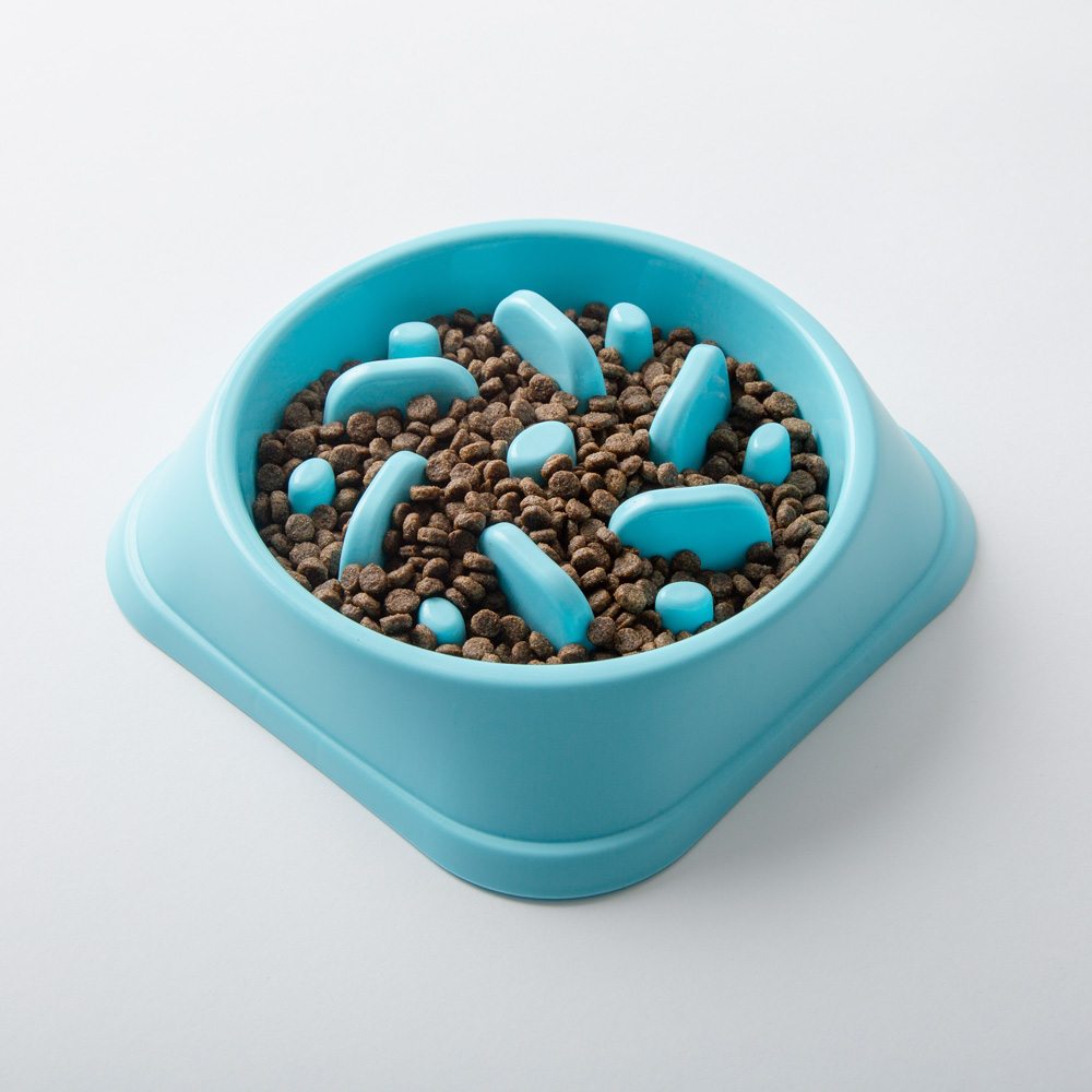 Image of Slow Feeder Interactive Blue Maze Bowl 🇺🇸 Save 46%