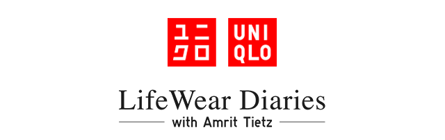 LOGO - UNIQLO LIFEWEAR DIARIES WITH AMRIT TIETZ