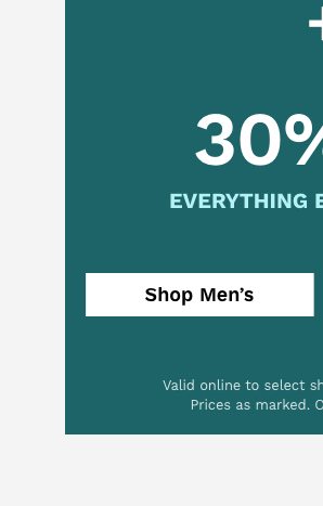 Shop 30% off Men's