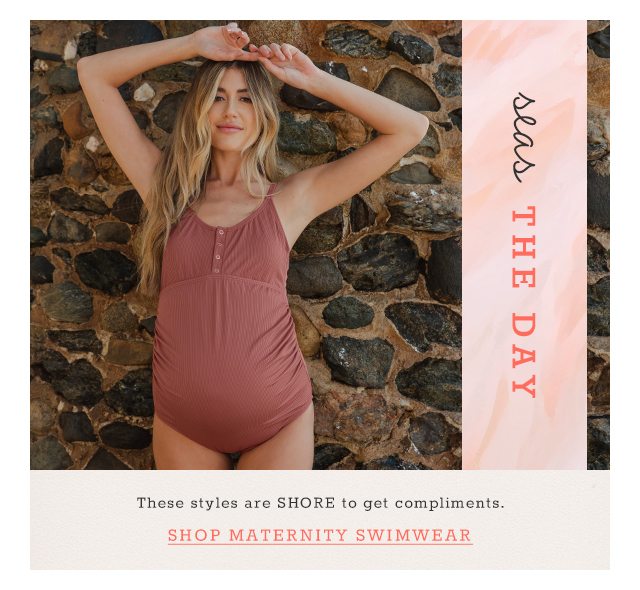 Seas The Day: Shop Maternity Swimwear
