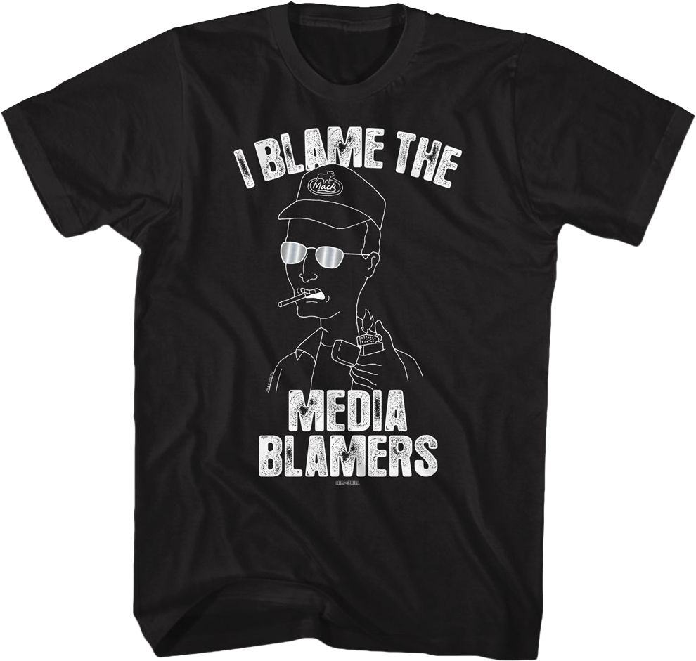 Media Blamers King of the Hill T-Shirt