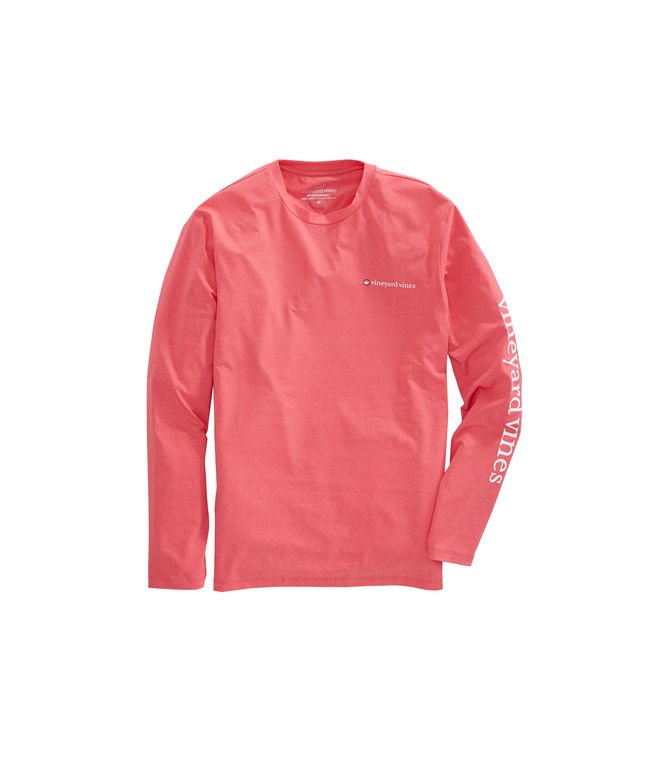 Long-Sleeve Heathered Performance T-Shirt