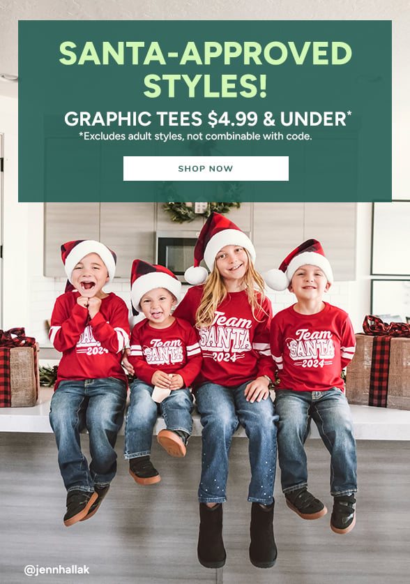 $4.99 & under Graphic Tees