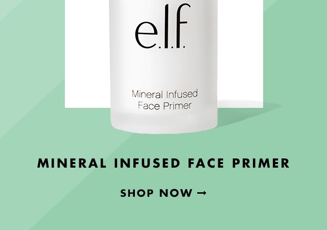 Mineral Infused Face Primer. Shop Now