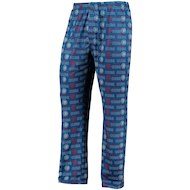 Men's Royal Chicago Cubs Thematic Polyester Print Pants