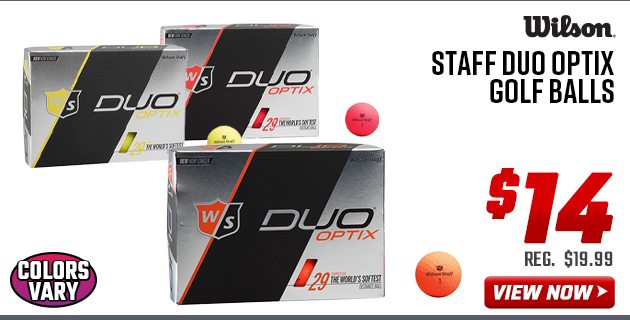 Wilson Staff Duo Optix Golf Balls