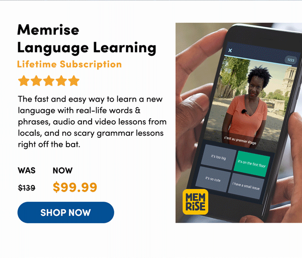 Memrise Language Learning | Shop Now