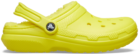 Shop The Classic Lined Clog in Cyber Yellow