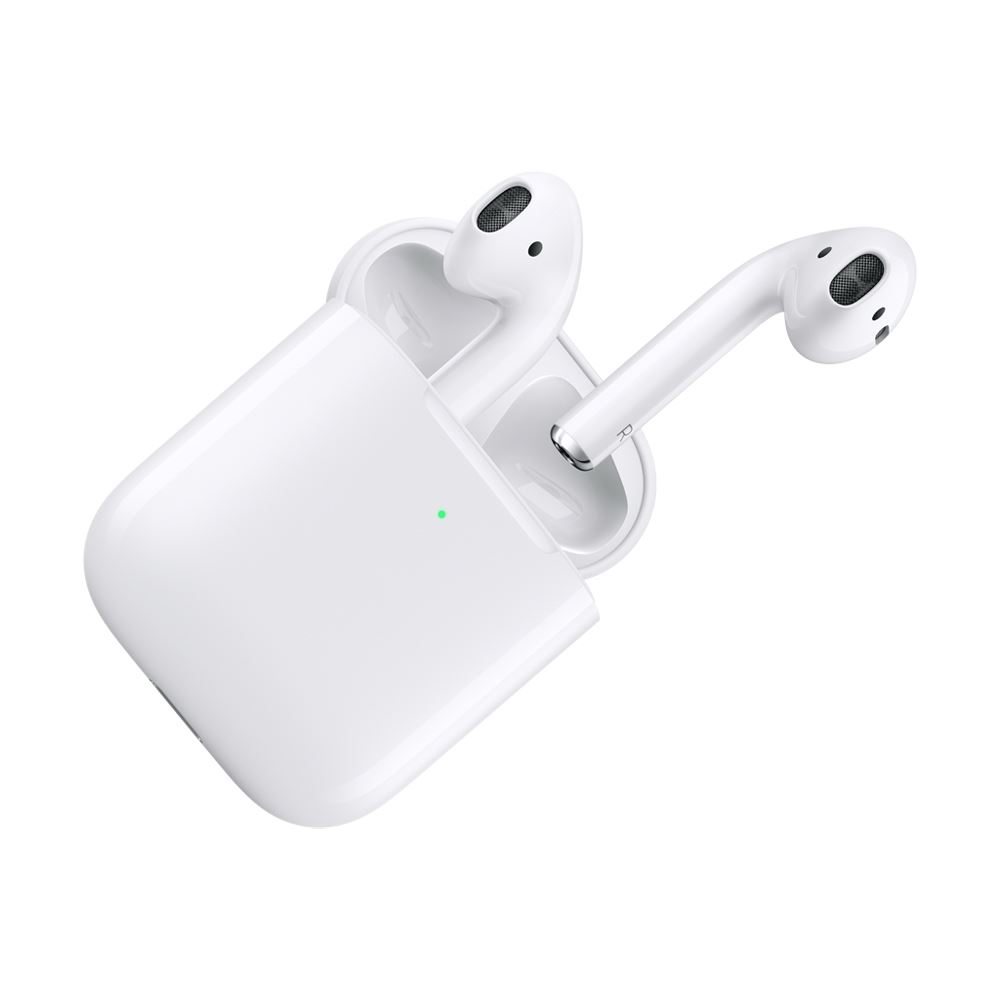 Apple AirPods with Wireless Charging Case (2nd Generation) - White