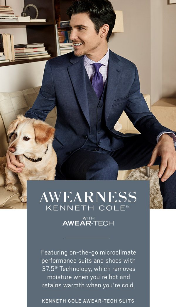 kenneth cole awear tech suit