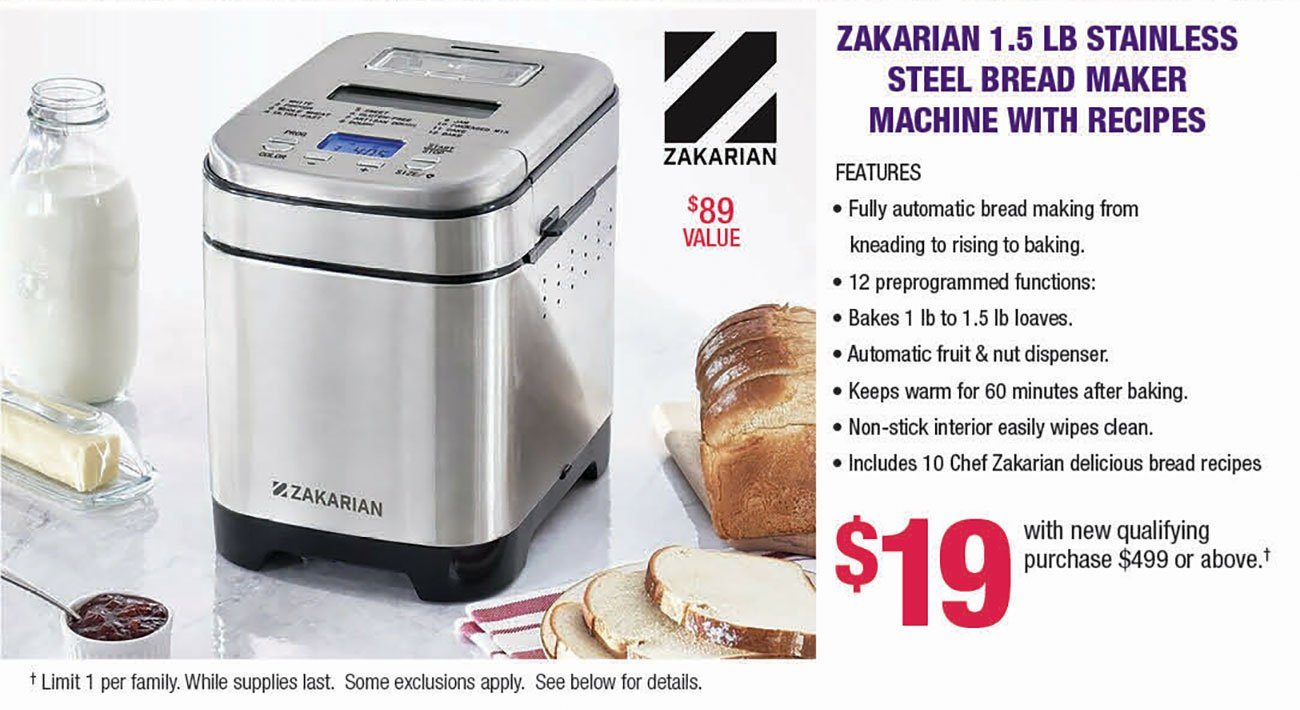 Zakarian-Bread-Maker-Premium