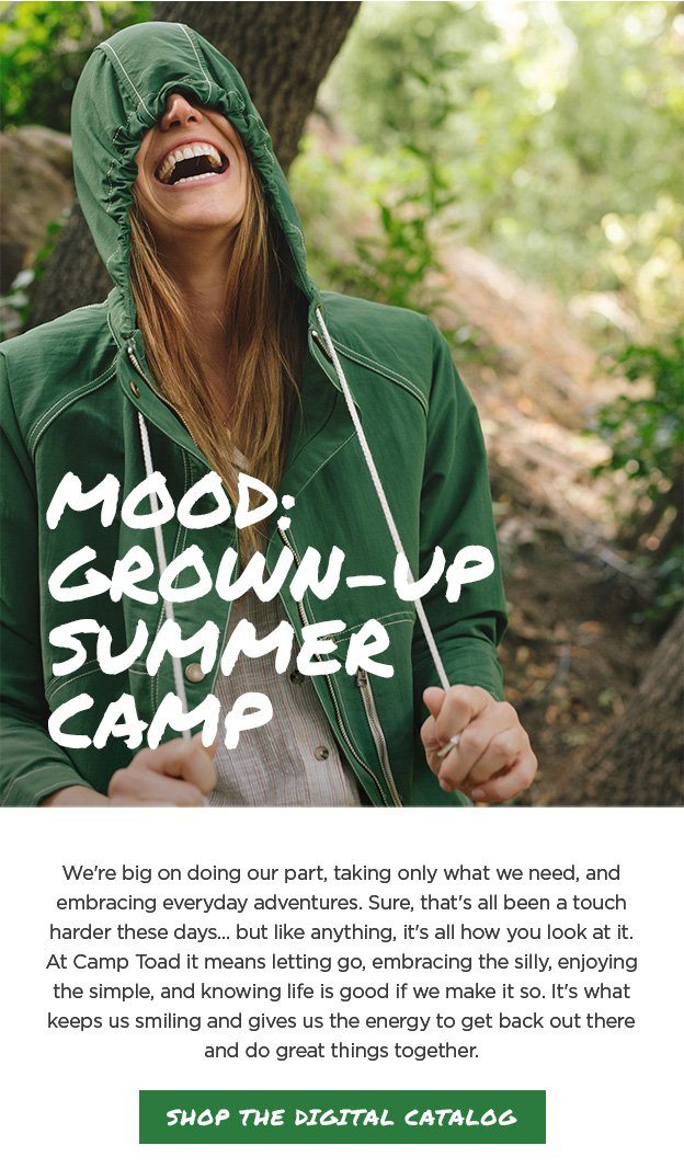 Mood: Grown-Up Summer Camp