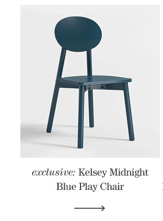 Kelsey Midnight Blue Play Chair