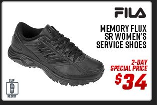 FILA Memory Flux SR Women's Service Shoes