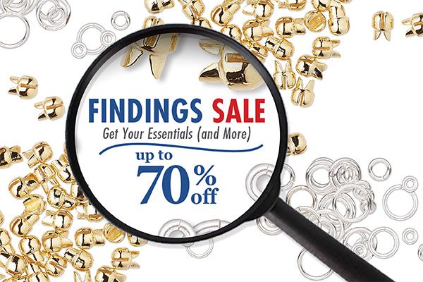 Findings Sale – Up to 70% Off