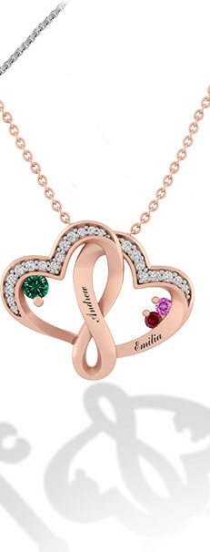 Joining Hearts necklace