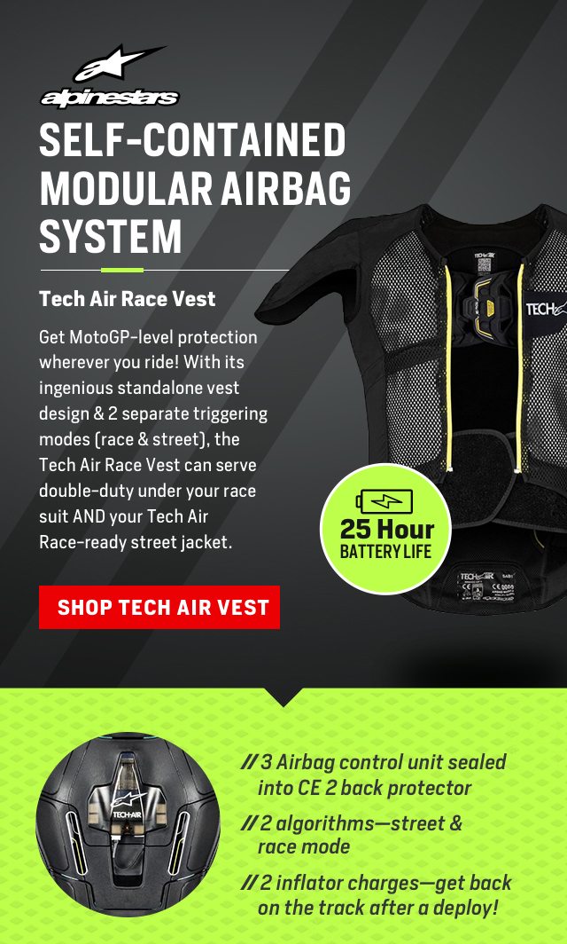 Alpinestars - Self-Containing Modular Airbag - Shop Tech Air Vest