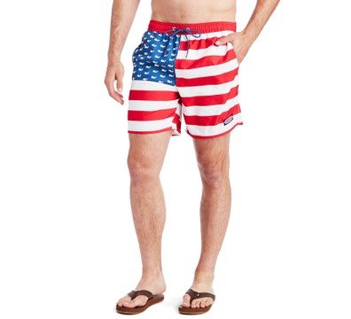 USA Flag Chappy Trunks