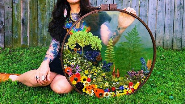 Preserved Botanicals Hanging Terrariums