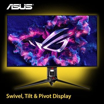 ASUS ROG Swift PG32UCDM 31.5 in 4K UHD (3840 x 2160) 240Hz Gaming Monitor