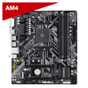 Gigabyte B450M DS3H AM4 mATX AMD Motherboard
