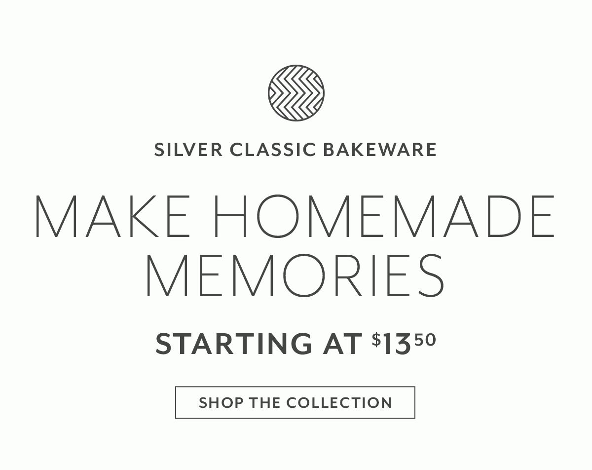 Silver Classic Bakeware