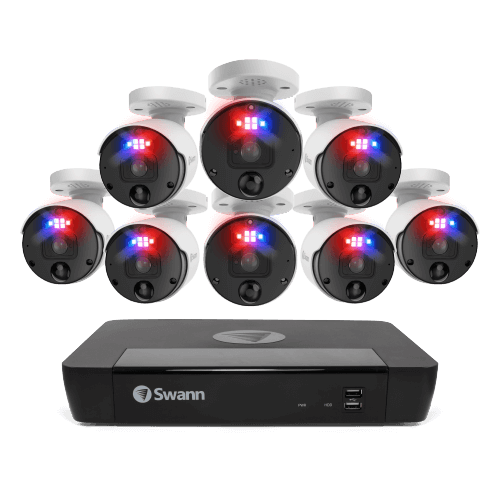 8 Camera 8 Channel 4K Ultra HD Pro Enforcer™ NVR Security System - SWNVK-889808