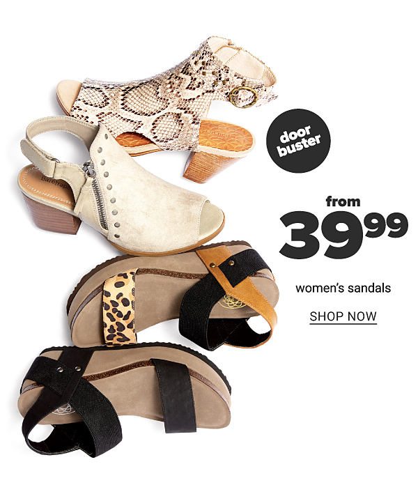 Sandals from 39.99 - Shop Now