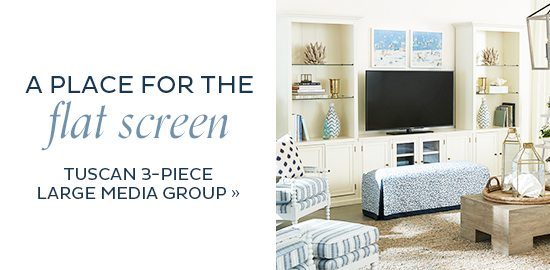 Tuscan 3-piece Large Media Group