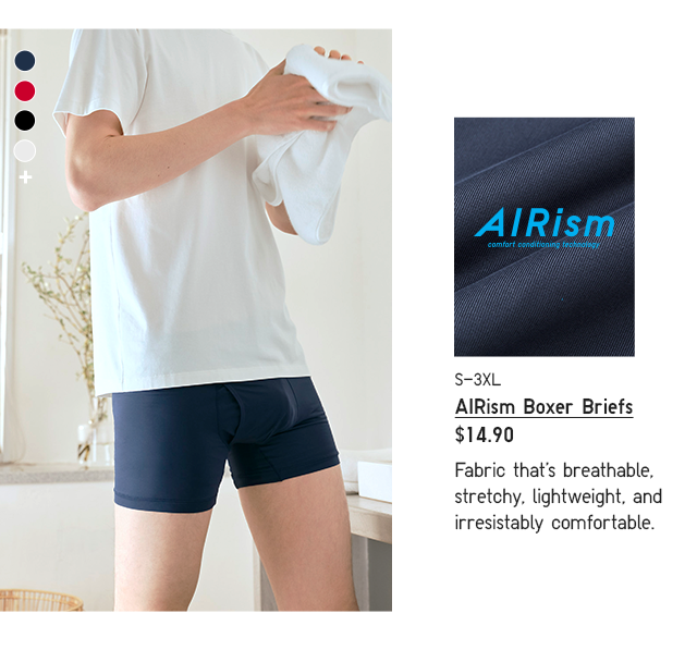 PDP5 - MEN AIRISM BOXER BRIEFS