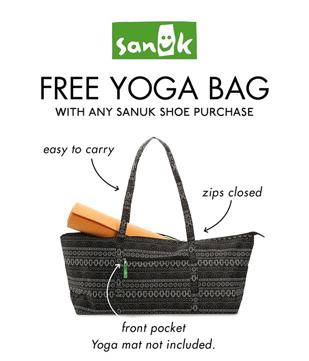 dsw free yoga bag