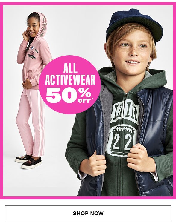 All Activewear 50% off