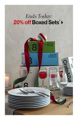 20% off Boxed Sets