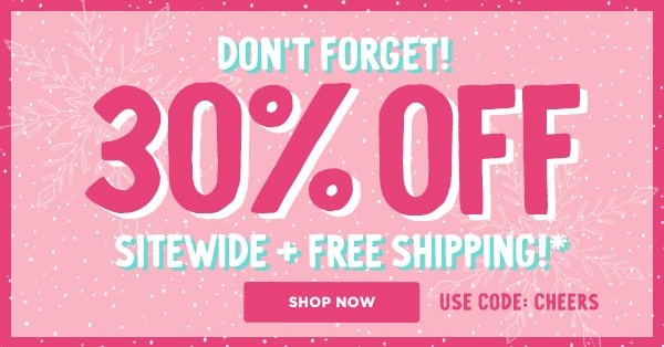 30% off sitewide