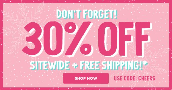 30% off sitewide