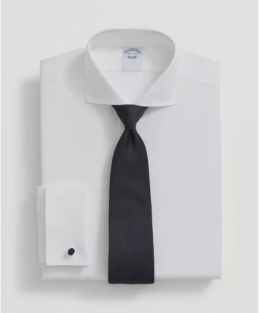 Stretch Supima® Cotton Broadcloth Londoner Collar, Dress Shirt