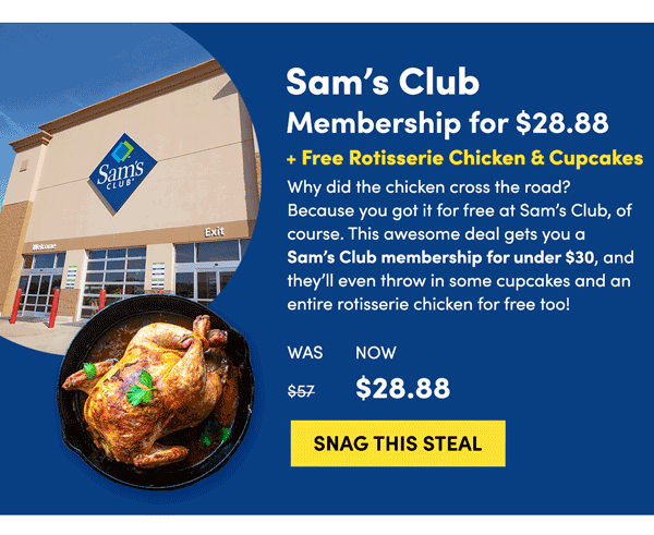 Sam's Club Membership | Snag This Steal