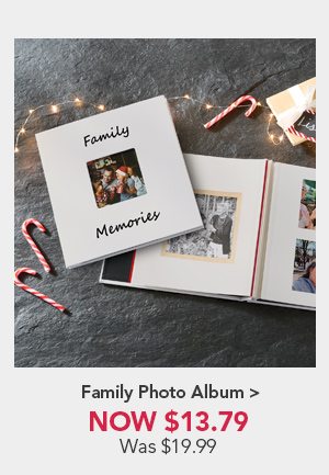 Family Photo Album Now $13.79 Was $19.99